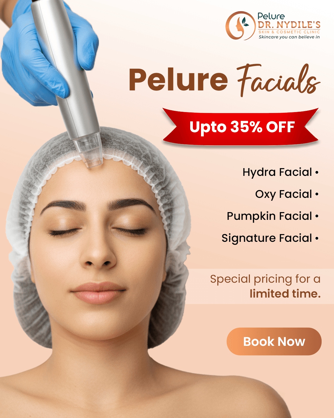 Offer-focused creative emphasizing urgency and treatment benefits